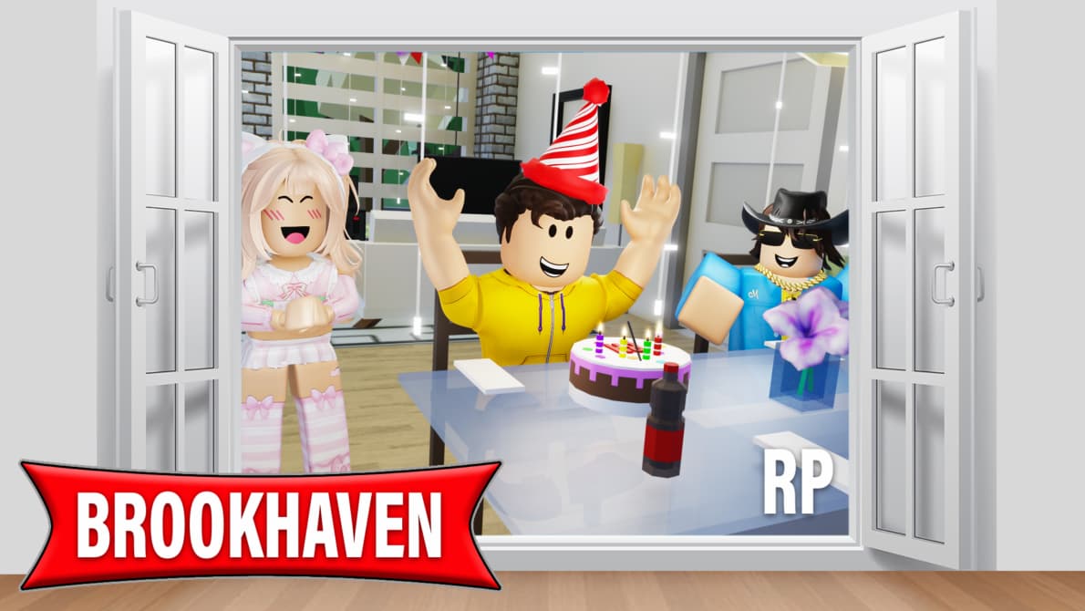 Brookhaven party update promotional art